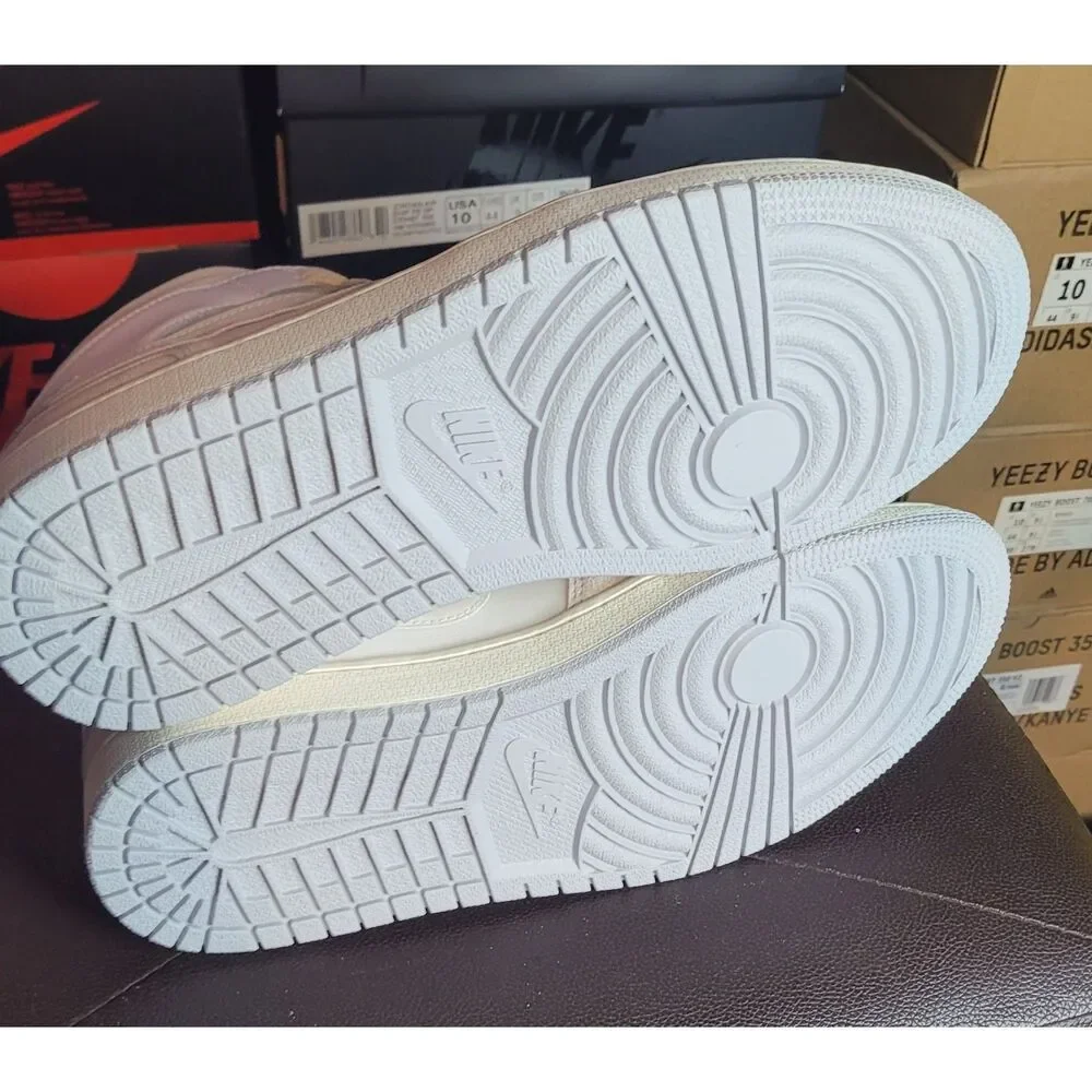Nike Air Jordan 1 Mid SE Craft Inside Out White Grey DM9652-100 Men’s 10 NEW